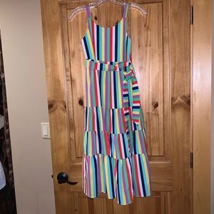 Pink & Violet 💗💜 Summer Dress BIG GIRLS sz 8 NWT
